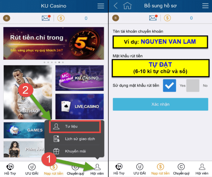 Đăng ký THABET - Hướng dẫn tạo tài khoản THA BET từ A-Z 3 dang ky thabet me 4