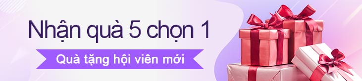 Nhận quà 5 chọn 1 cho hội viên THABET mới cực HOT 1 nhan qua 5 chon 1 thabet me