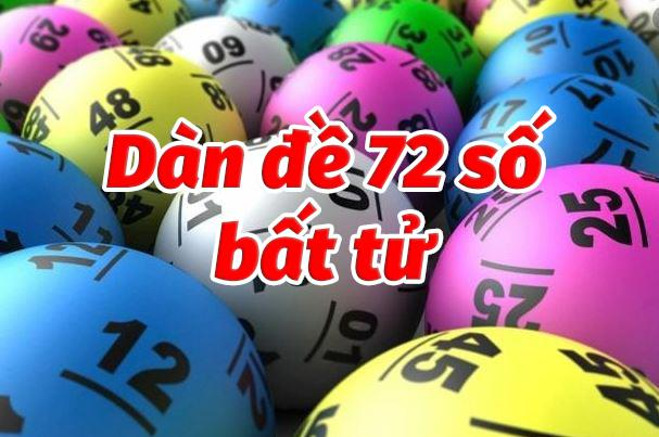 Dan de 72 so theo 12 con giap